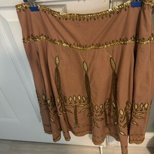 Temperley Kondon beaded skirt